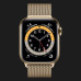 Apple Watch Series 6 44mm Gold with Gold Milanese Loop (M07P3, M09G3)
